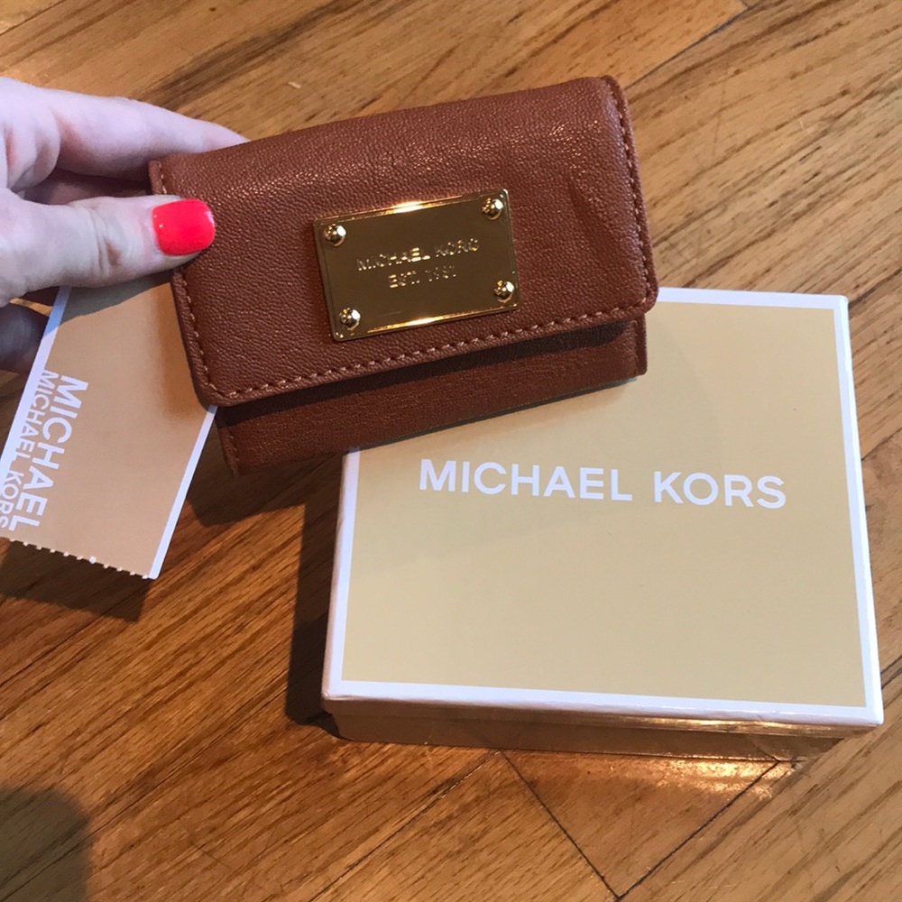 Brand new Michael Kors leather coin purse ❤️